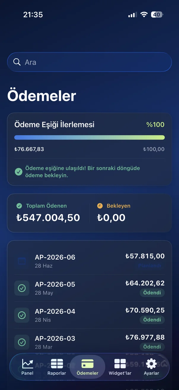 AdPulse ödeme ekranı